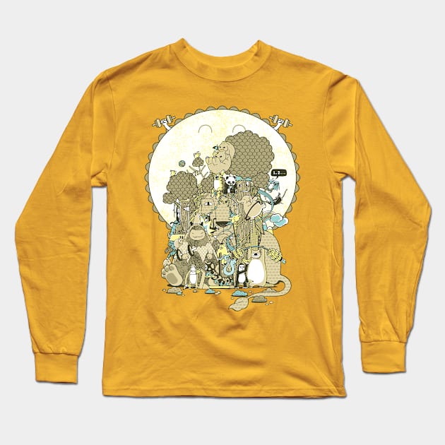 King of the Jungle Gym Long Sleeve T-Shirt by Made With Awesome